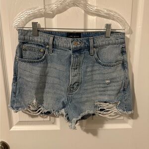 Lucky Brand Denim MOM High Rise Button Fly Shorts Size 8/29